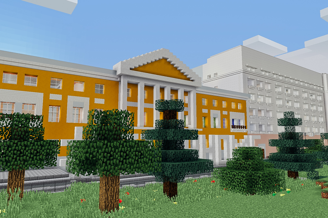 Вышка представила проект HSE Minecraft на форуме «Сильные идеи для нового времени» Иллюстрация к новости: Вышка представила проект HSE Minecraft на форуме «Сильные идеи для нового времени»